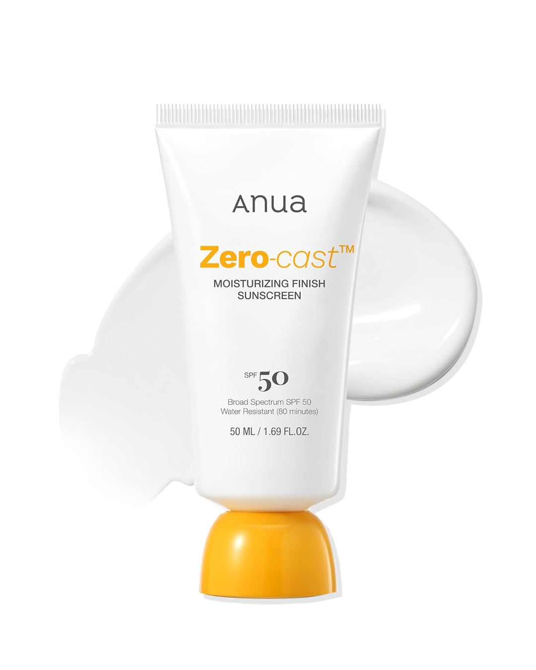 Buy Anua Zero-Cast Moisturizing Finish Sunscreen 50mL