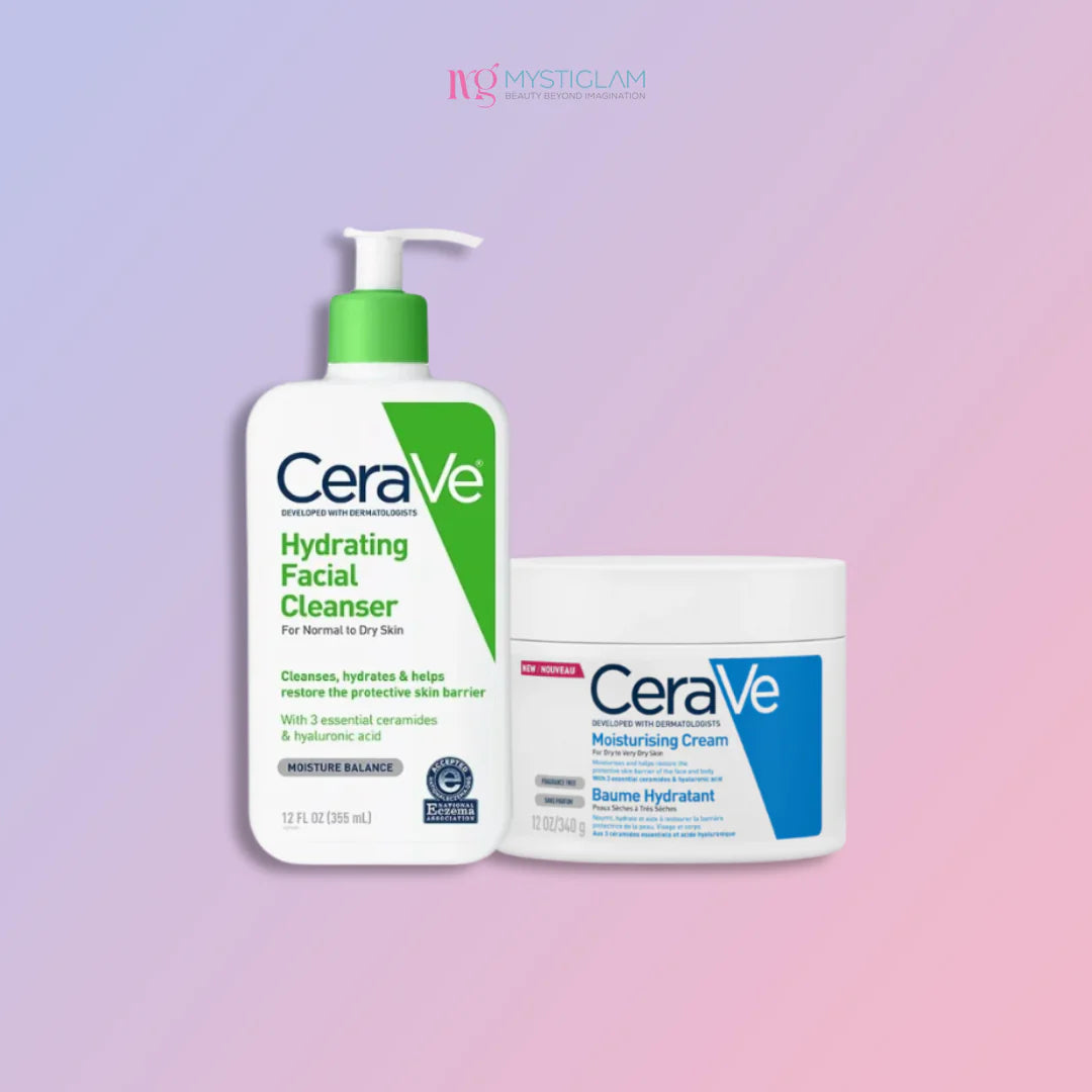 CeraVe Hydrating Cleanser & Moisturizing Cream Set