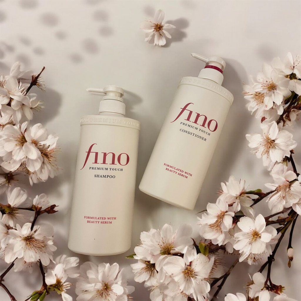 Fino Premium Touch Complete Hair Care Set - Shampoo + Conditioner + Treatment Mask + Oil