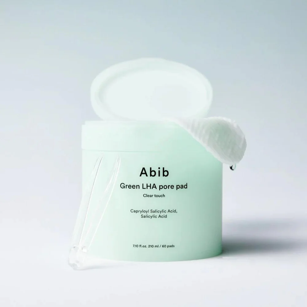 Abib Green LHA Pore Pad Clear Touch - 60 Pads
