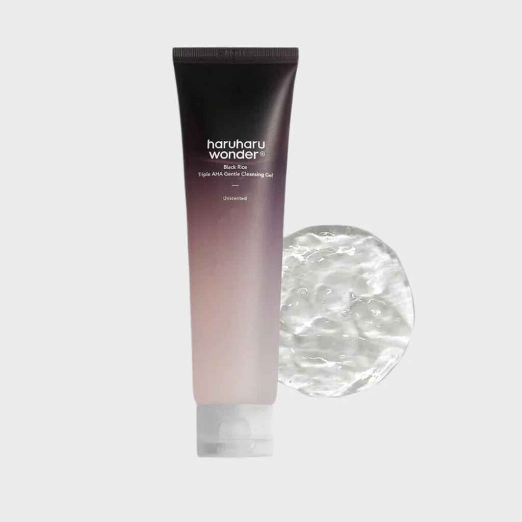 Haruharu WONDER Black Rice Triple AHA Gentle Cleansing Gel 100ml.