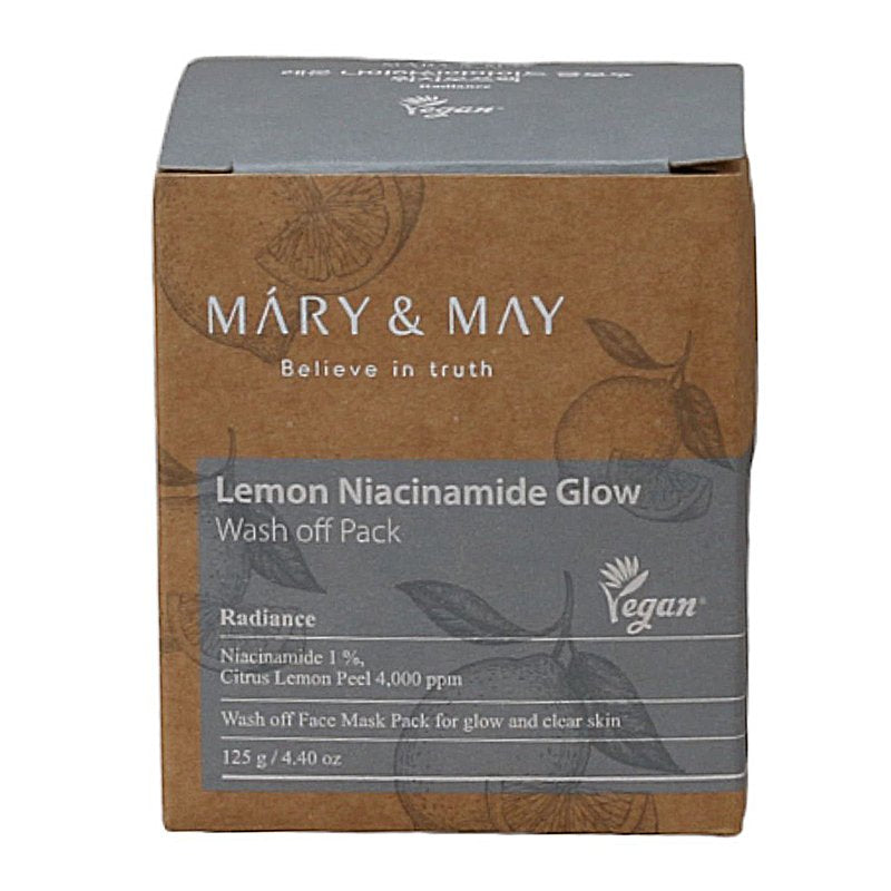 Mary & May Lemon Niacinamide Glow Wash off Pack 125g