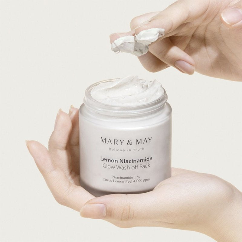 Mary & May Lemon Niacinamide Glow Wash off Pack 125g