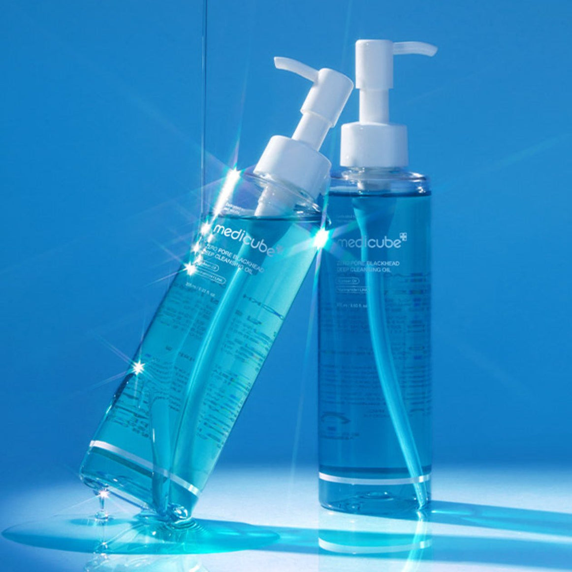 medicube Zero Pore Blackhead Duo Deep Cleansing Oil and Zero Pore Blackhead Mud Facial Mask
