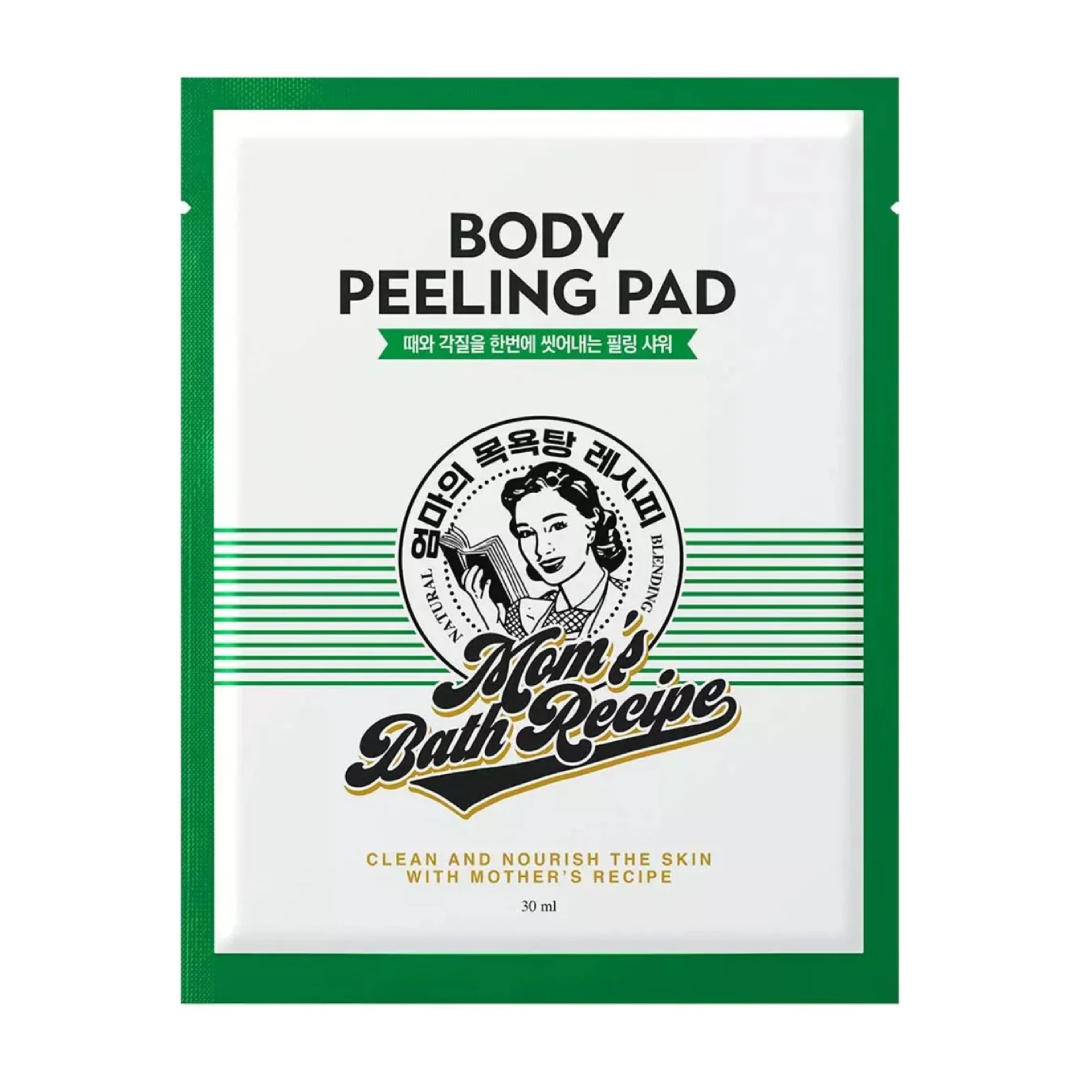 Mom’s Bath Recipe Body Peeling Pad Original (Single Sheet)