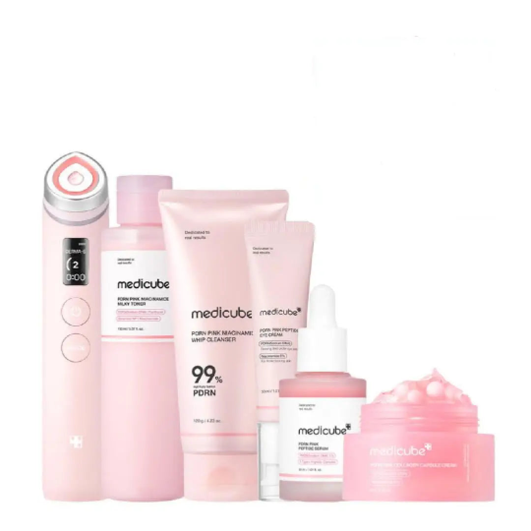 Medicube PDRN Pink Glow Home Aesthetic Full Set