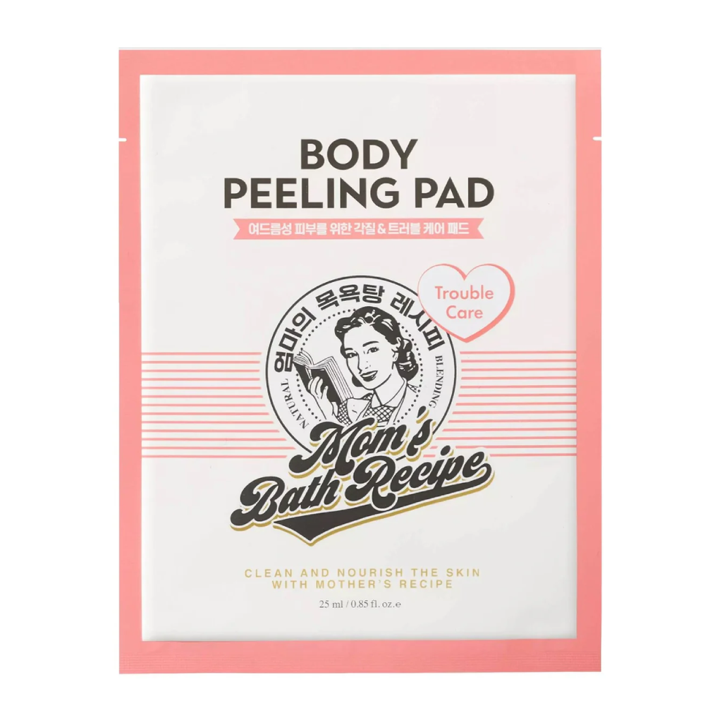 Mom’s Bath Recipe Body Peeling Pad Trouble Care (Single Sheet)