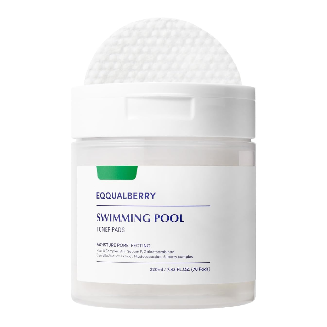 EQQUALBERRY Swimming Pool Toner Pads 220mL (70 Pads)