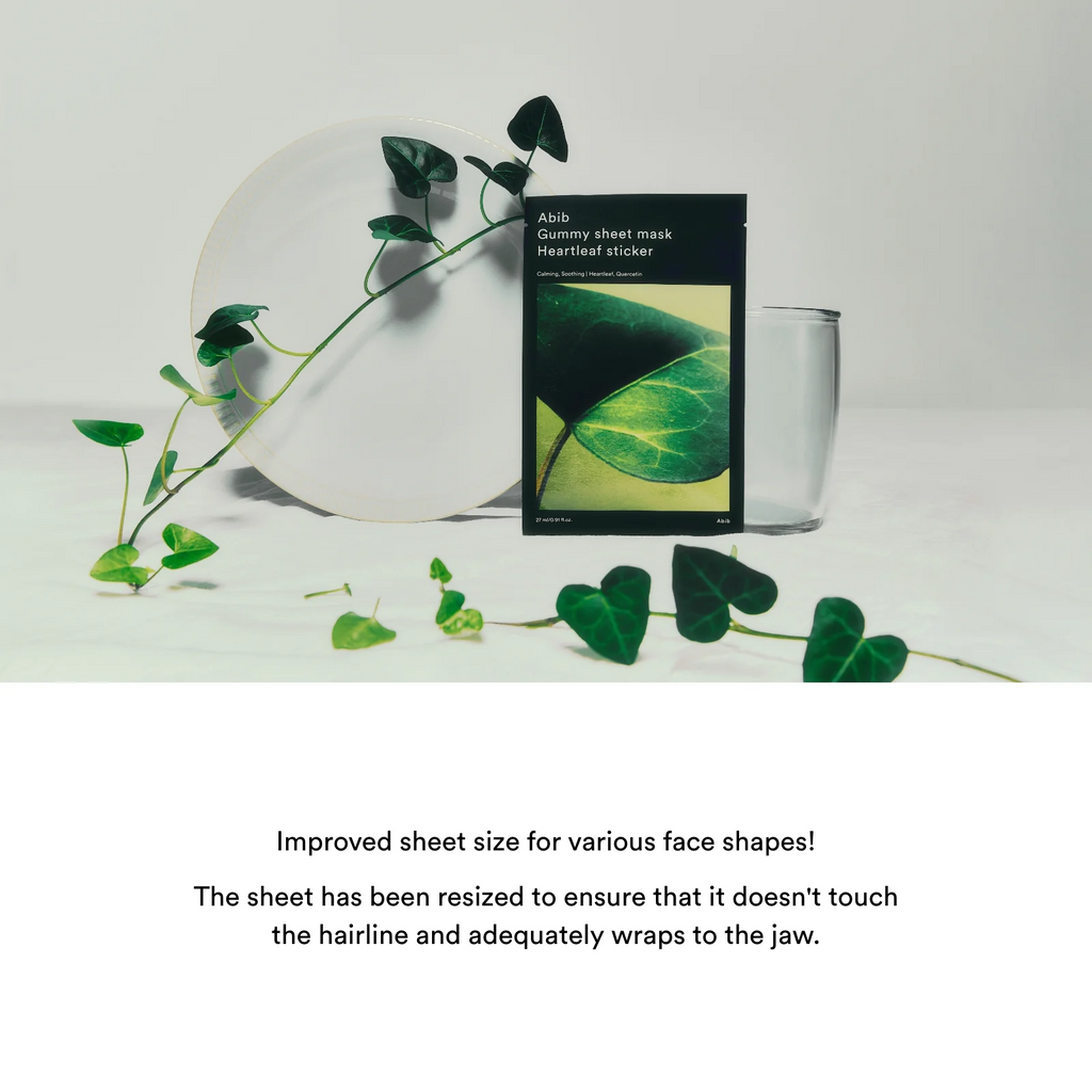 Abib Gummy Sheet Mask Heartleaf Sticker (10 sheets)