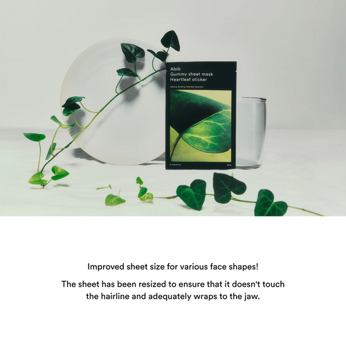 Abib Gummy Sheet Mask Heartleaf Sticker (10 sheets)