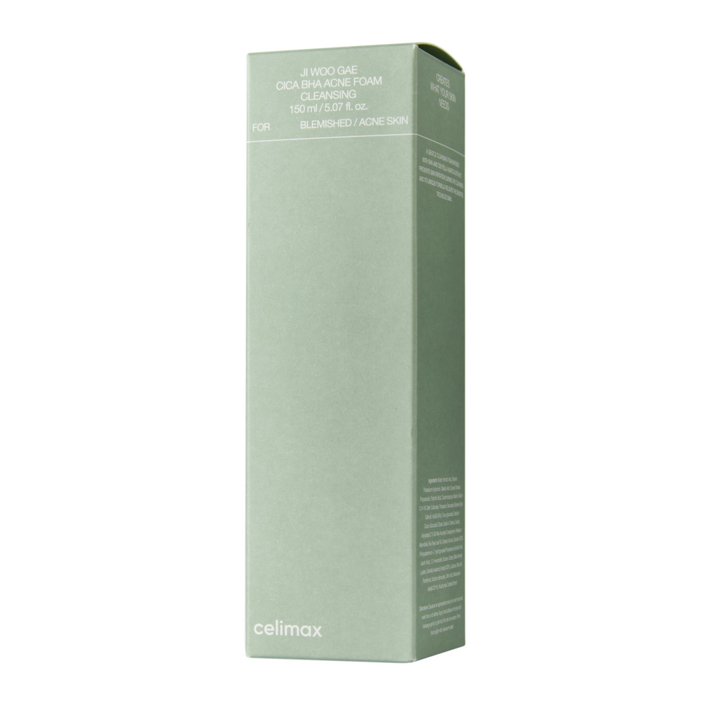 Celimax Ji Woo Gae Cica BHA Acne Foam Cleansing 150 mL
