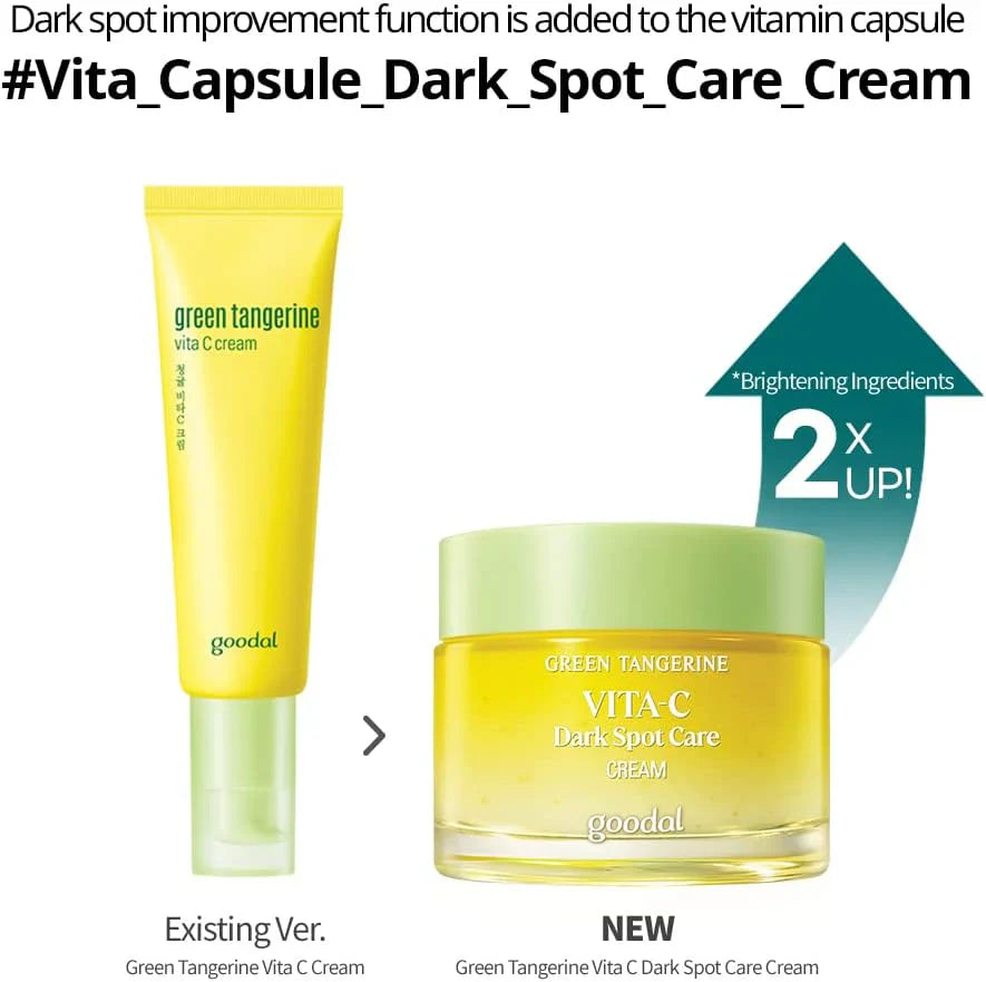 GOODAL Green Tangerine Vita-C Dark Spot Care Cream 50 mL