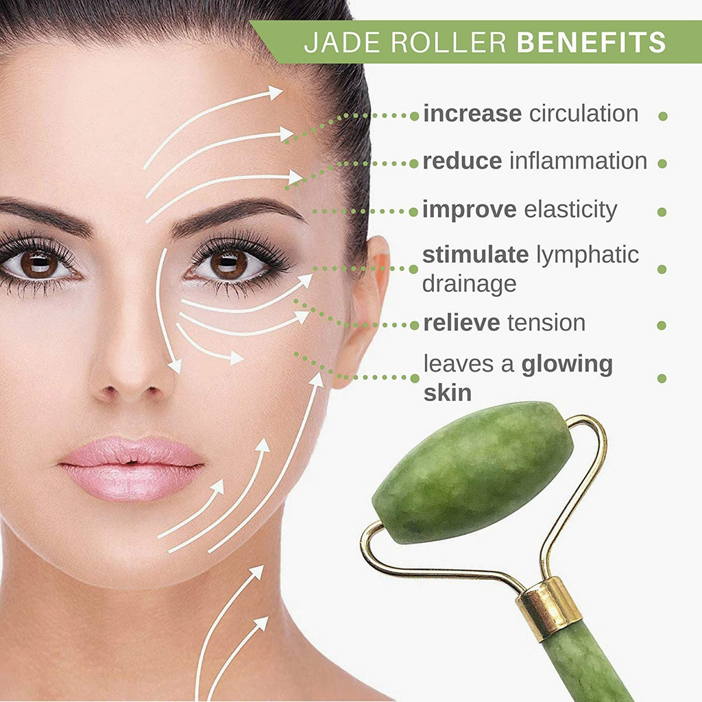 Jade Roller Facial Tool