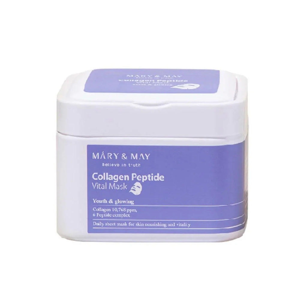 Mary & May Collagen Peptide Vital Mask 30Pcs.