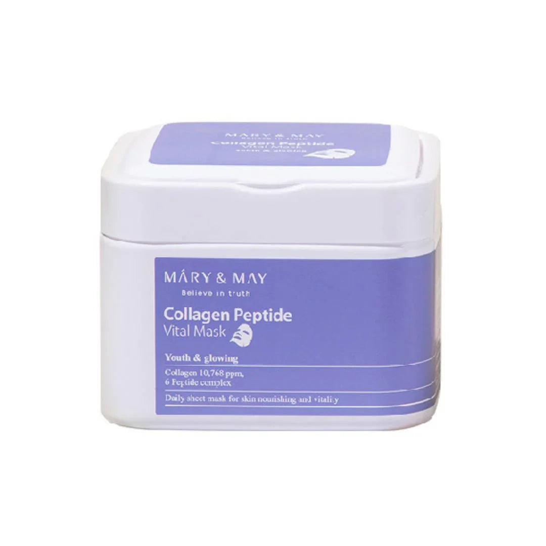 Mary & May Collagen Peptide Vital Mask 30Pcs.