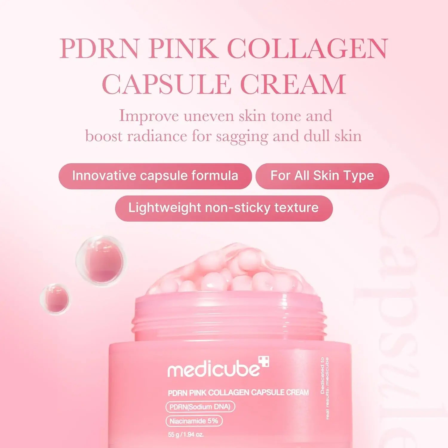 medicube PDRN Peptide Pink Shot Set