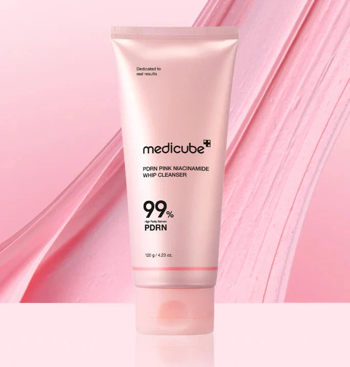 medicube PDRN Pink Niacinamide Whip Cleanser 120g