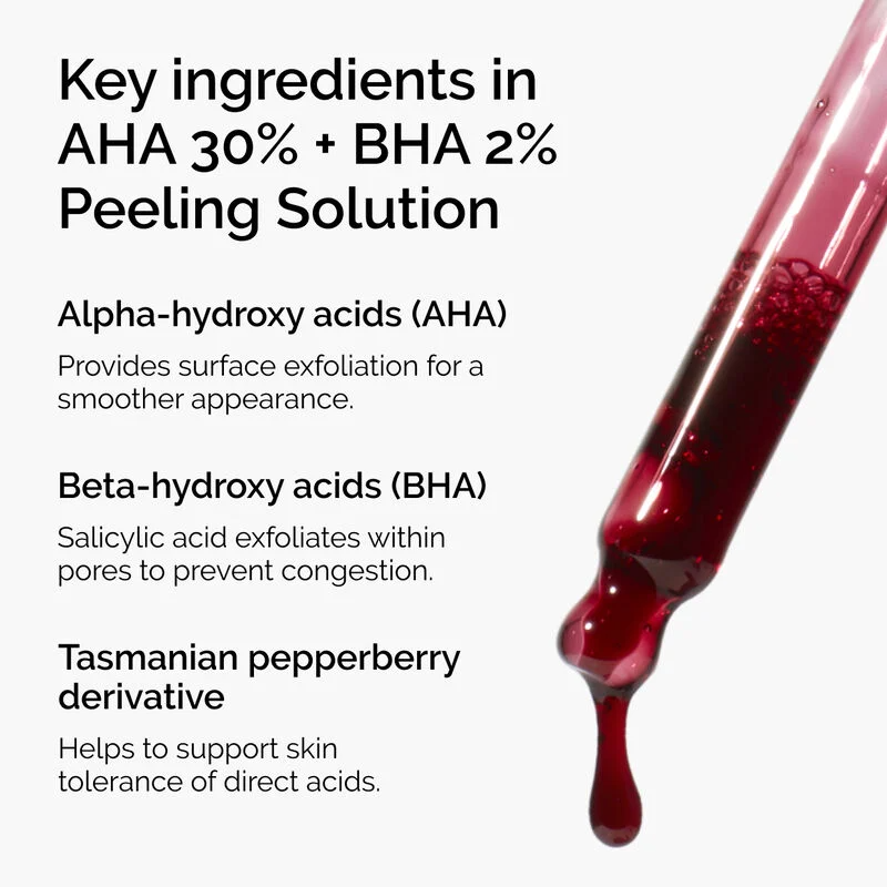The Ordinary AHA 30% + BHA 2% Peeling Solution 30mL