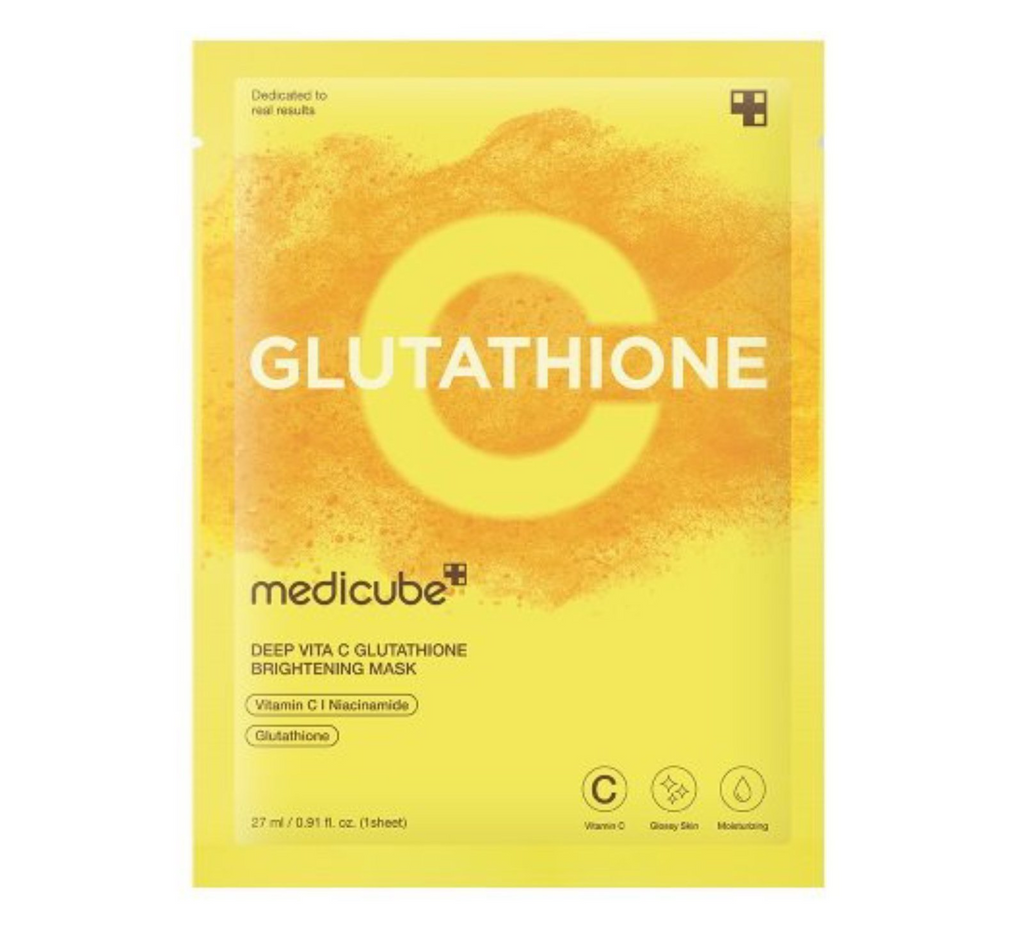 medicube Deep Vita C Glutathione Brightening Mask 1pc