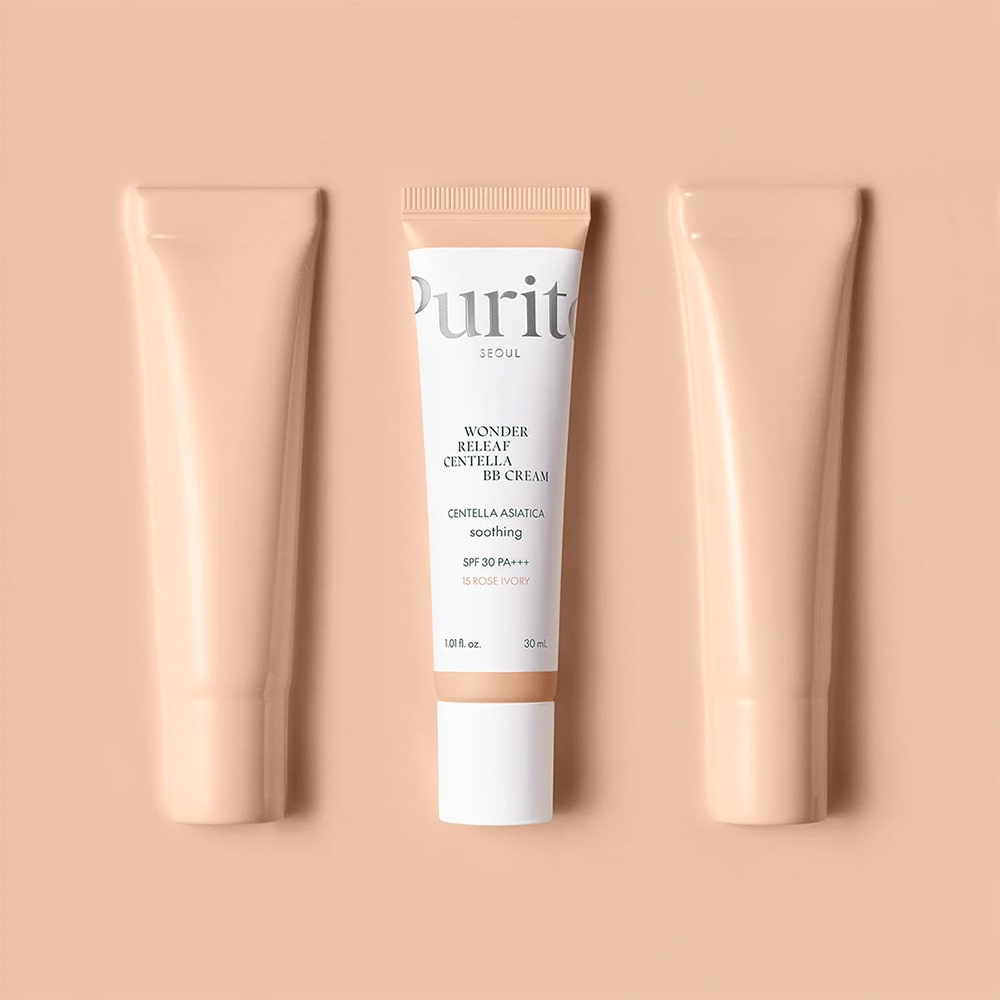 PURITO SEOUL Wonder Releaf Centella BB Cream #15 Rose Ivory 30mL