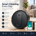 Smart Robot Vacuum Cleaner with App Control & Remote