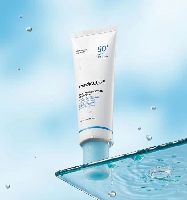 medicube zero pore moisture sun serum SPF 50+ pa++++ 50 mL