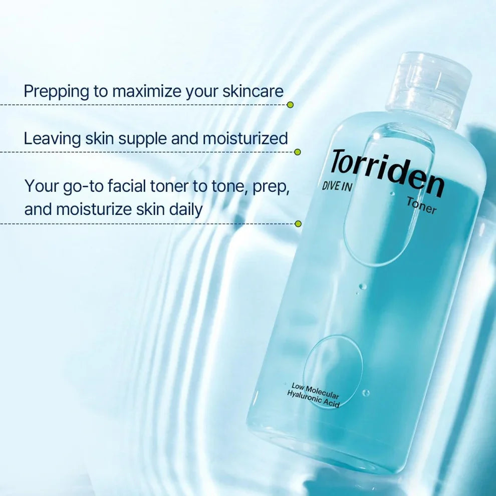 TORRIDEN Dive In Low Molecule Hyaluronic Acid Toner 300 mL